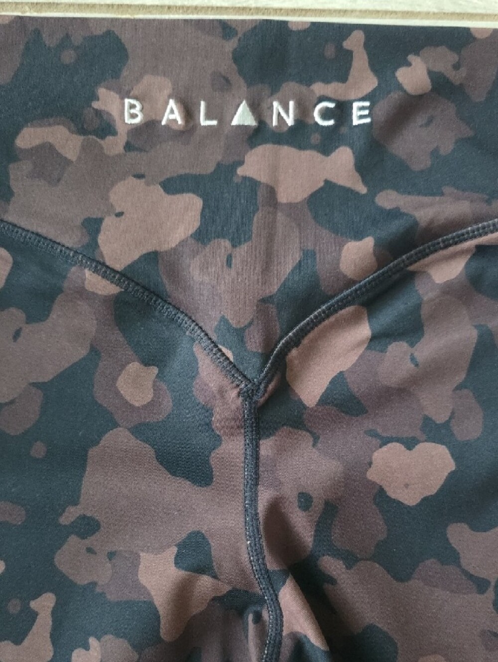 NWOT - Balance/Vitality Brown Camo Leggings - Picture 2 of 10